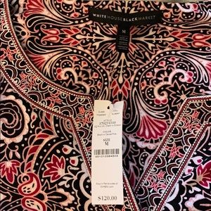 White House black market 3/4 sleeve dress